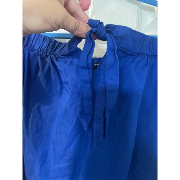 Who what wear royal blue off the shoulder blouse. Size Large - Picture 5 of 12